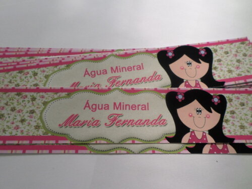 Rotulos Personalizados para Agua