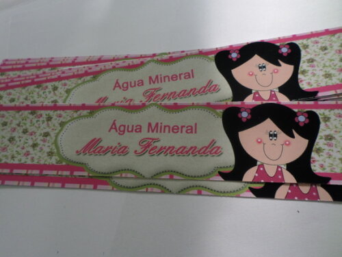 Rotulos Personalizados para Agua