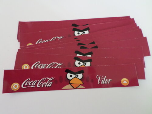 Rótulos Personalizados Para Coca Cola Angry Birds