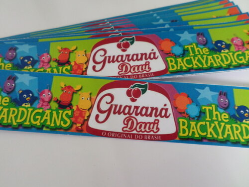 Rótulos Personalizados Para Guarana Backyardigans