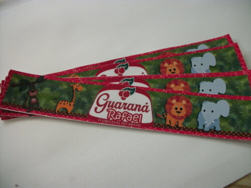 Rótulos Personalizados Para Guarana Safari