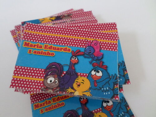 Rótulos Personalizados Para M&M Galinha Pintadinha