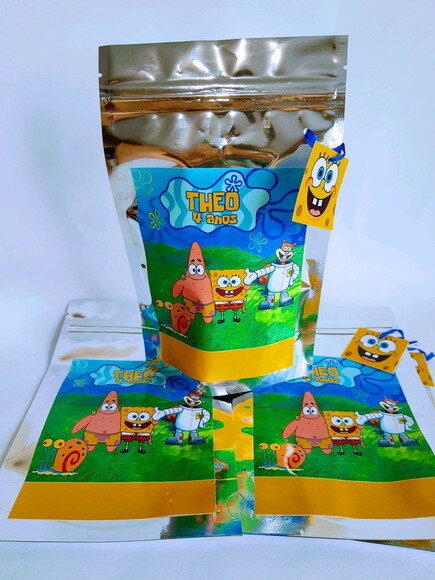 Saco Metalizado Bob Esponja