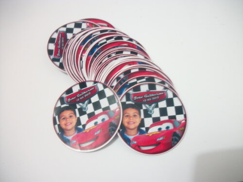 Rótulos PersonalizadosLatinhas carros