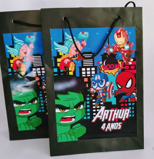Sacola Personalizada Herois