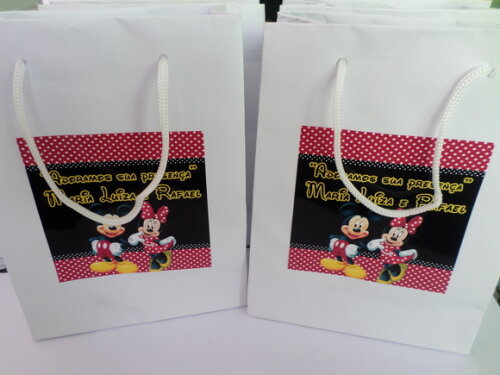 Sacola Personalizada Minnie