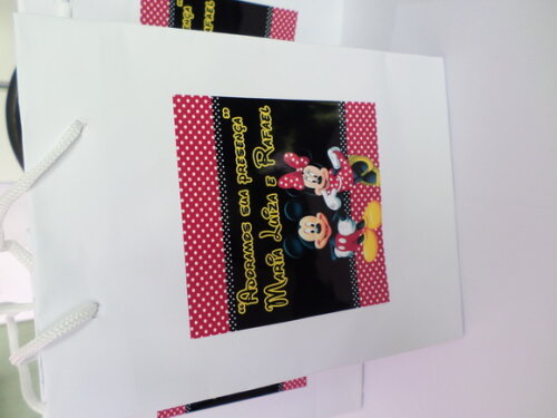 Sacola Personalizada Minnie