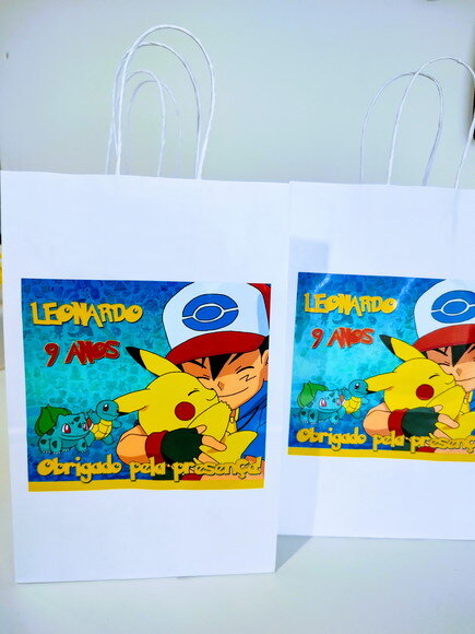 Sacola Personalizada Pokemon