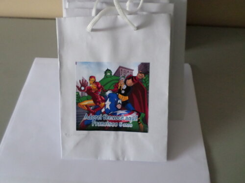 Sacola Personalizada os Vingadores