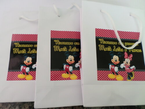 Sacola Personalizada Minnie