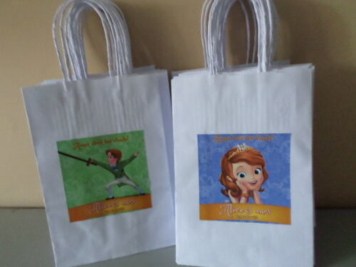 Sacola Personalizada Princesa Sofia