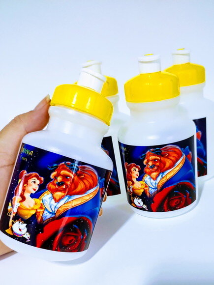 Squeezes Personalizados a Bela e a Fera