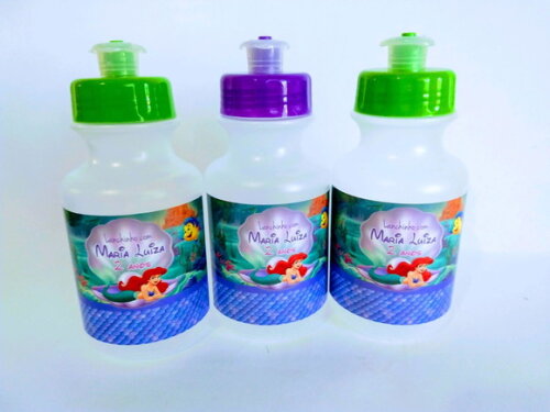 Squeezes Personalizados Pequena Sereia