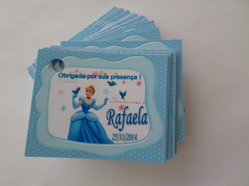 Tag Personalizado Cinderela
