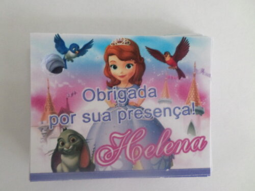 Tag Personalizado Princesa Sofia