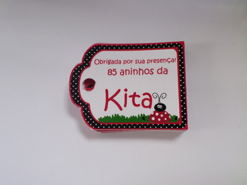 Tag Personalizado Joaninha