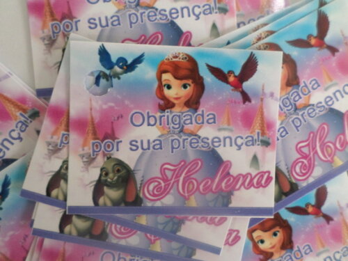 Tag Personalizado Princesa Sofia