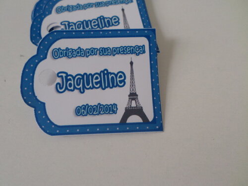Tags Personalizados Barbie
