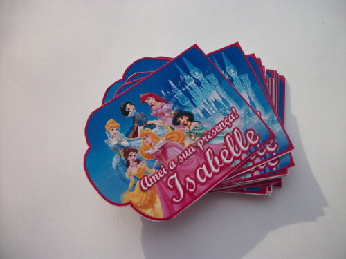 Tags Personalizados das Princesas