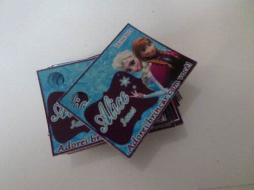 Tags Personalizados Frozen