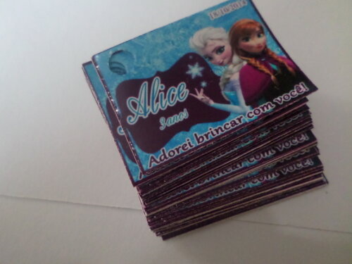 Tags Personalizados Frozen