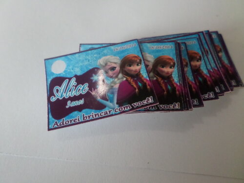 Tags Personalizados Frozen