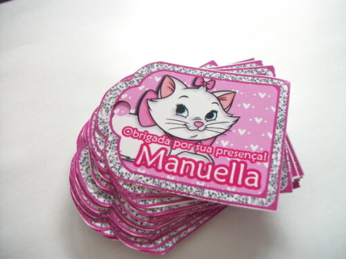 Tags Personalizados Gata Marie