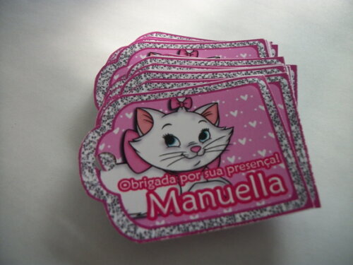 Tags Personalizados Gata Marie