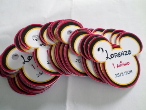 Tags Personalizados Mickey