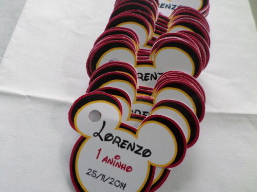 Tags Personalizados Mickey