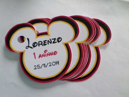 Tags Personalizados Mickey