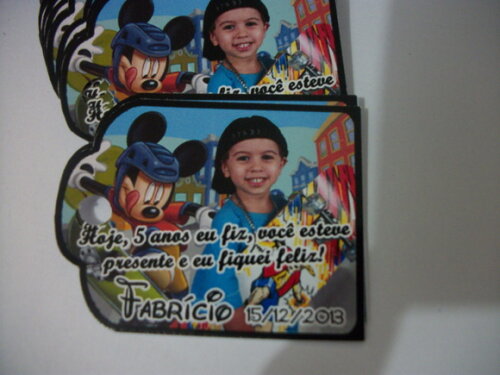 Tags Personalizados Mickey
