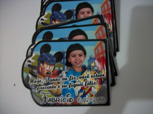 Tags Personalizados Mickey