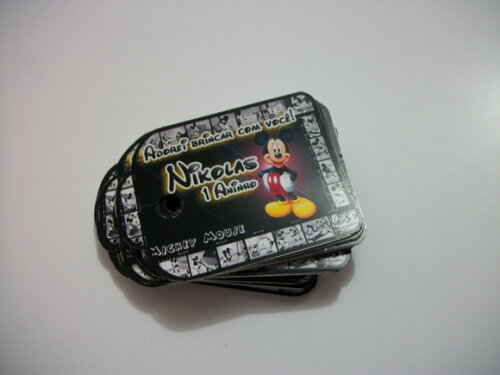 Tags Personalizados Mickey