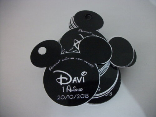 Tags Personalizados Mickey