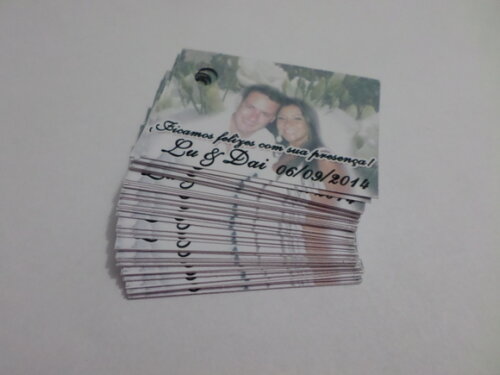 Tags Personalizados para Casamento