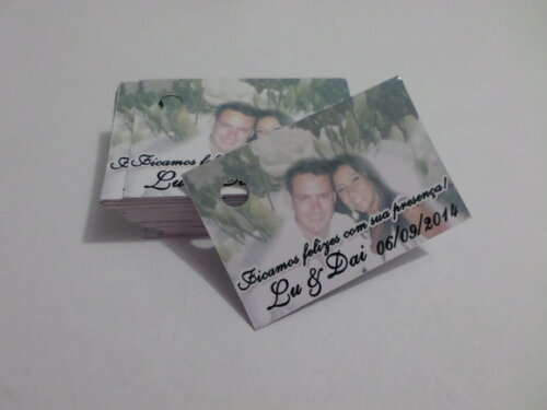 Tags Personalizados para Casamento