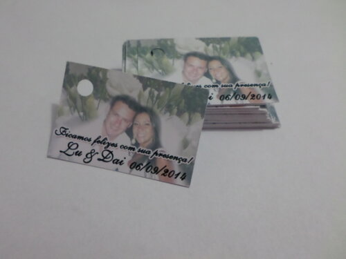 Tags Personalizados para Casamento