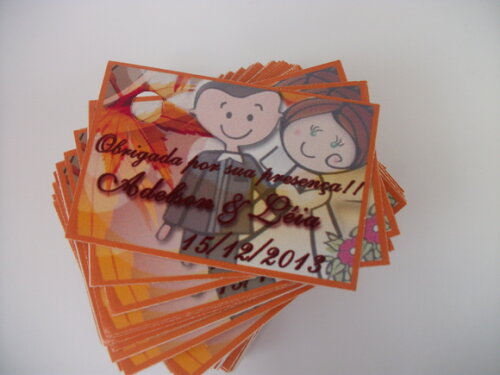 Tags Personalizados para Casamento