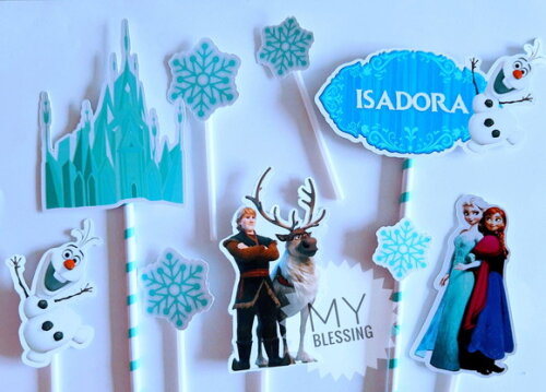 Topo de Bolo Frozen