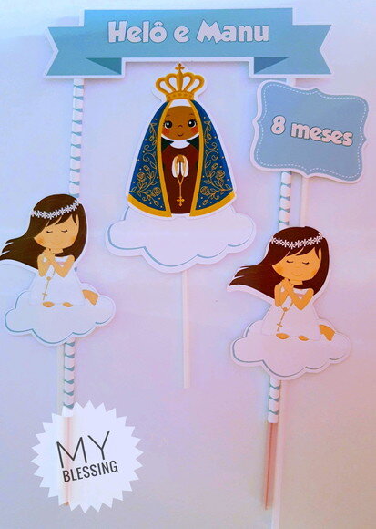 Topo de Bolo Nossa Senhora de Aparecida
