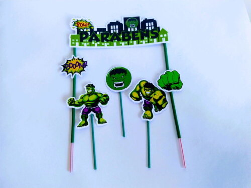 Topo de Bolo Personalizado Huck