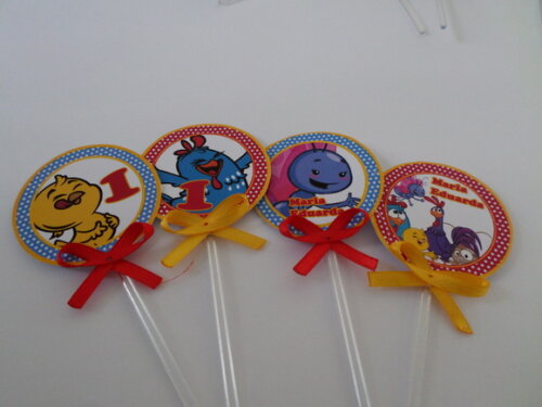 Topper da Galinha Pintadinha