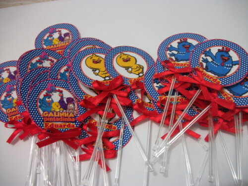 Topper Galinha Pintadinha
