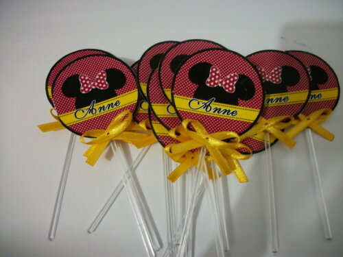 Topper Personalizado da Minnie