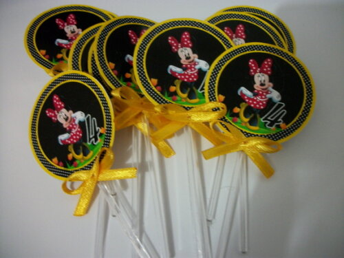 Topper Personalizado da Minnie