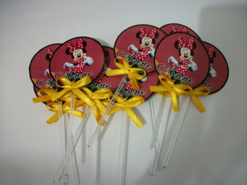 Topper Personalizado da Minnie