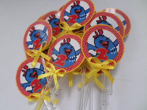 Topper Personalizado Galinha Pintadinha