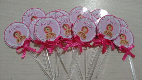 toppers boneca de pano