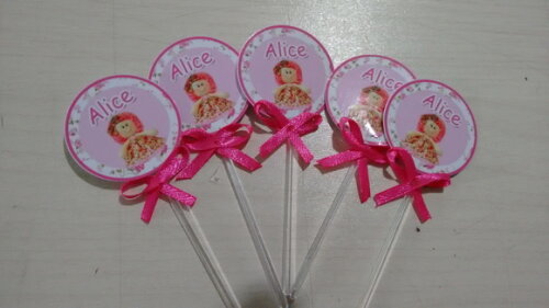 toppers boneca de pano